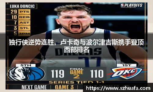 独行侠逆势连胜，卢卡奇与波尔津吉斯携手登顶西部排名